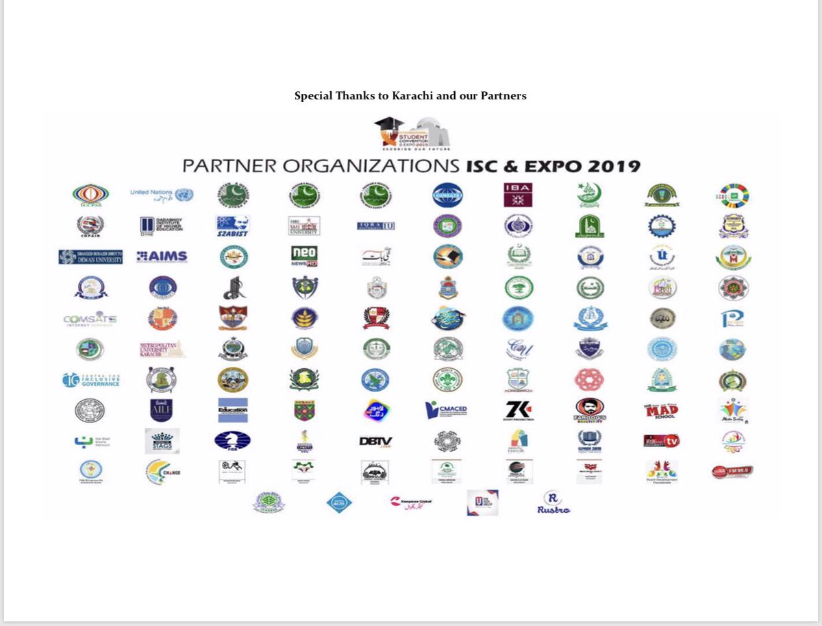 ISCE_Officials's tweet photo. Thanks indeed, once again, for your kind cooperation and support in organizing 3rd edition of ISC &amp; Expo 2019 in KHI. A pictorial profile of this mega activity has been attached. 
Regards; 
Organizing team

#ISC #ISC2019 #ISCKHI #ISCKHI2019 #ISCKHI2k19 #KHI #ISCExpo #Convention https://t.co/b0ois9yZ3f