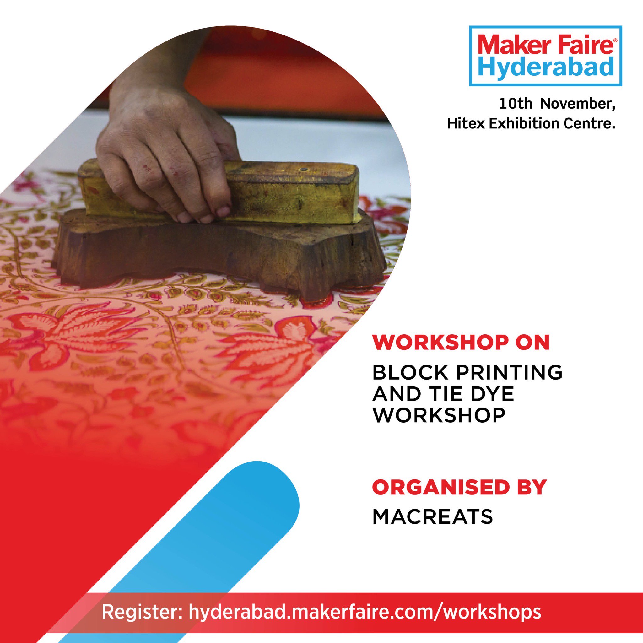 Maker Faire Hyderabad on Twitter "MFH2019 Block printing