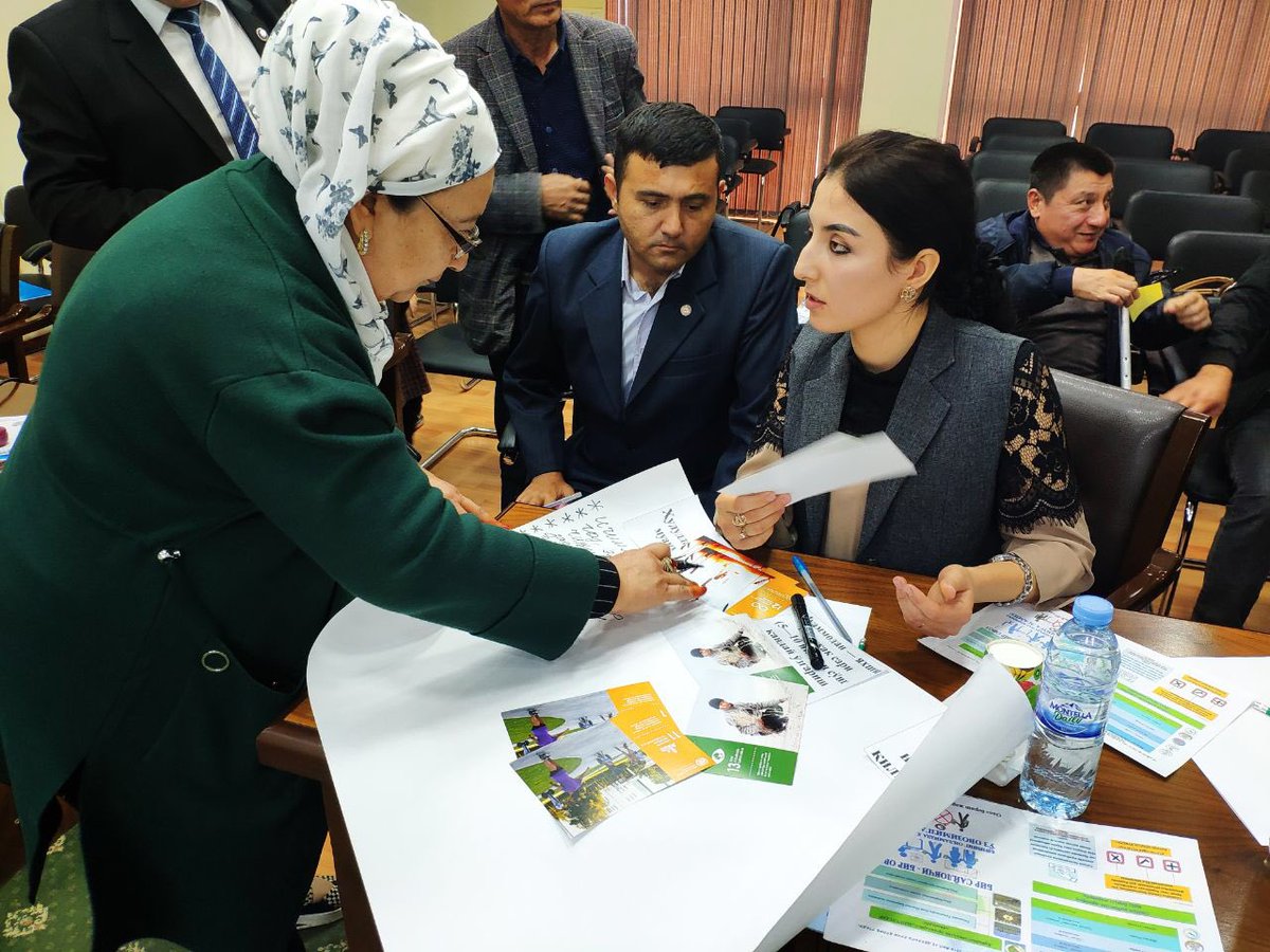 🇺🇳 consulting 🇺🇿 #CivilSociety for our new #CooperationFramework. In #Namangan 20 CSOs raise key concerns: unemployment (& women’s access to jobs), accessibility for people with #disabilities to public buildings, poor road infrastructure, access to water.
#Agenda2030 #UN75 #SDGs