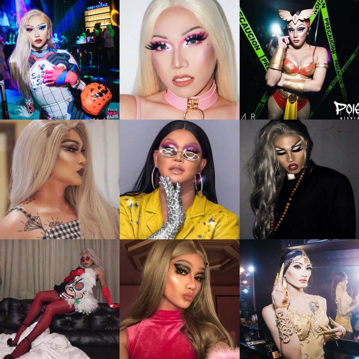 There’s lots of good drag in the Phillippines but not enough opportunities... (*cough, cough* @RuPaul)

Here’s some of my Poison sisters whom I admire and love... Come watch us at NECTAR every last Wednesday of the month for drag cartel... #SupportLocalDrag 

🇵🇭🌈🇵🇭🌈🇵🇭🌈🇵🇭