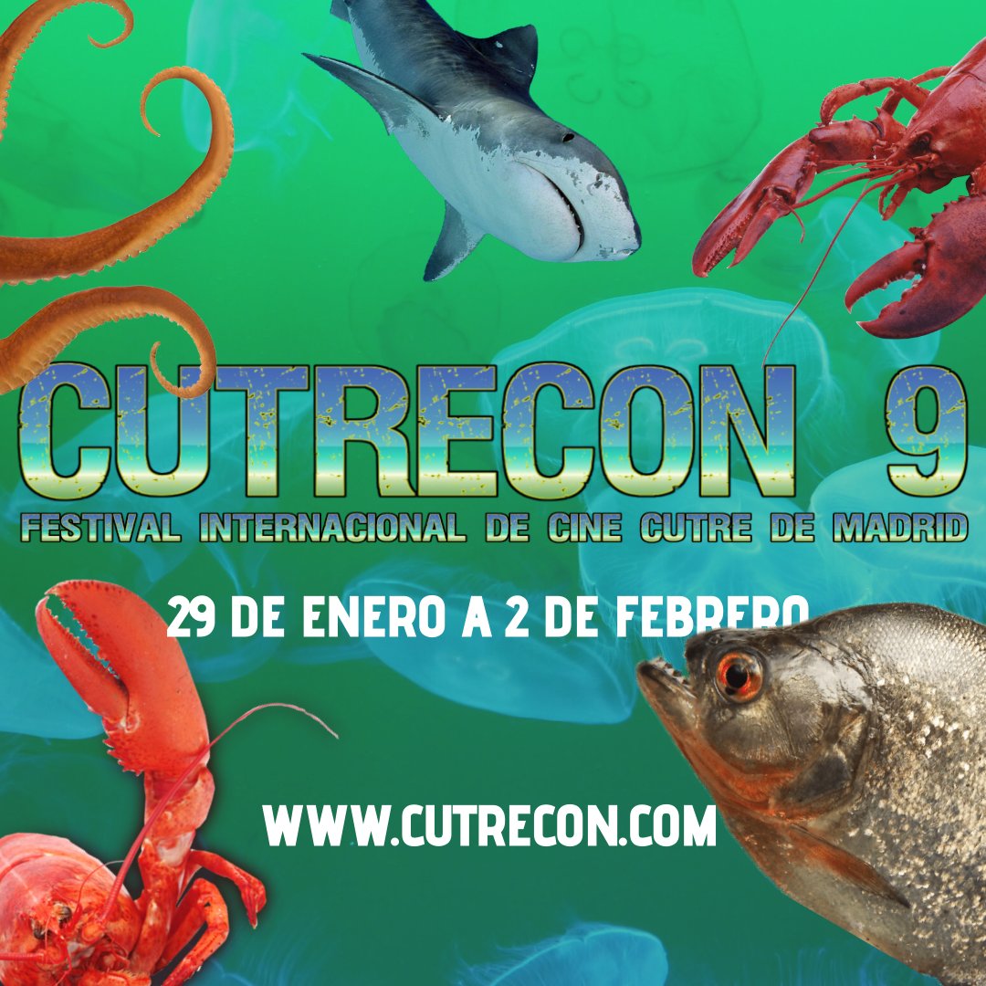 CUTRECON, el Festival Internacional de Cine Cutre de Madrid, celebrará su novena edición del 29 de enero al 2 de febrero de 2020, con una selección del peor cine de monstruos marinos. 

Información y entradas en cutrecon.com y cinecutre.com