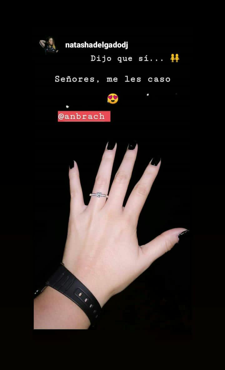 AnBrach's tweet photo. Después de meses planificando... Dijo que sí... El año que viene cumplimos este sueño juntas, te amo neni @DjaneNatasha https://t.co/tPgzotEQLj