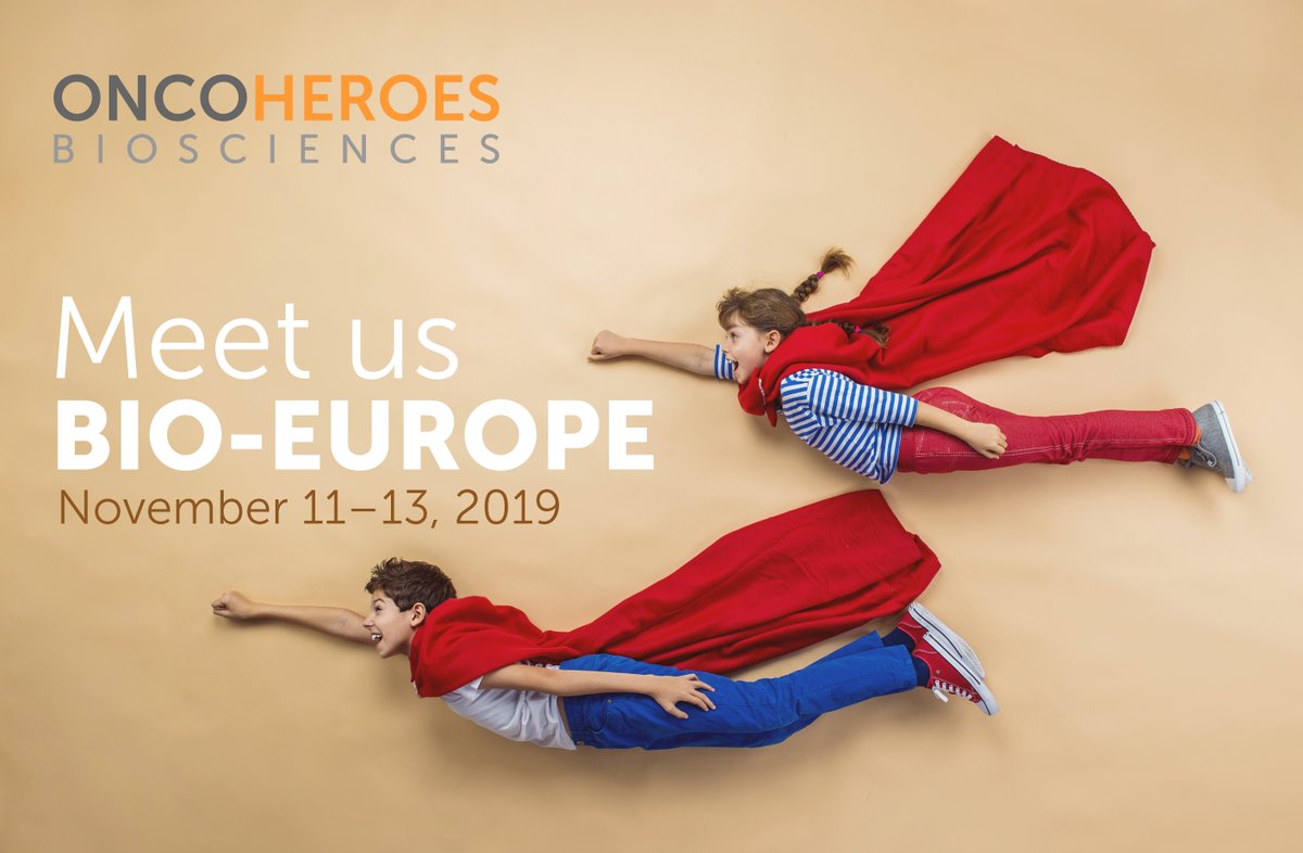 OncoHeroesBio's tweet photo. Meet @CesareSpadoni co-founder and COO of @OncoHeroesBio next week in Hamburg (Germany) at the 25th #BIOEUROPE Conference and learn more about how we are developing new drugs to treat children with cancer.
#childhoodcancer #drugdiscovery #inlicensing https://t.co/IweeNfQBpq