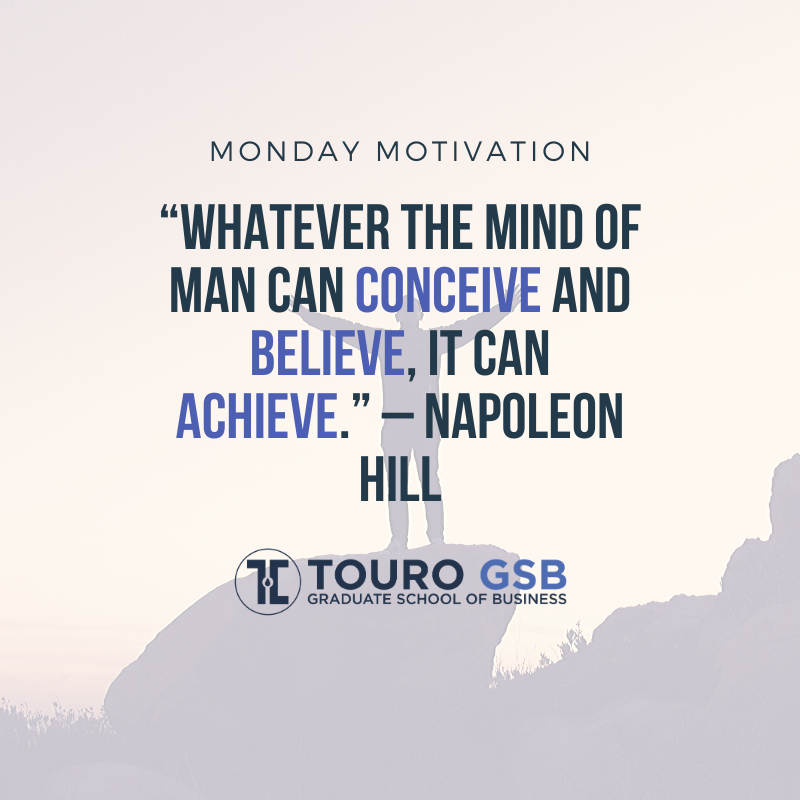 tourogsb's tweet photo. If you can conceive and believe, you can achieve! πππππ½πΊπΈ #TouroGSB #MondayMotivation #Attitude #Attitudequotes #Business #Businessschool #Career #Americandream #Newyork #Newyorkcity #NYC #Schoolmemes #Graduateschool #Gradschool #Gradbusiness https://t.co/9T89lj5UxX