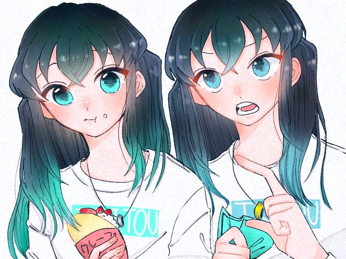 サ✘コ。さんがTwitterに投稿した時透無一郎(鬼滅の刃)のイラスト。