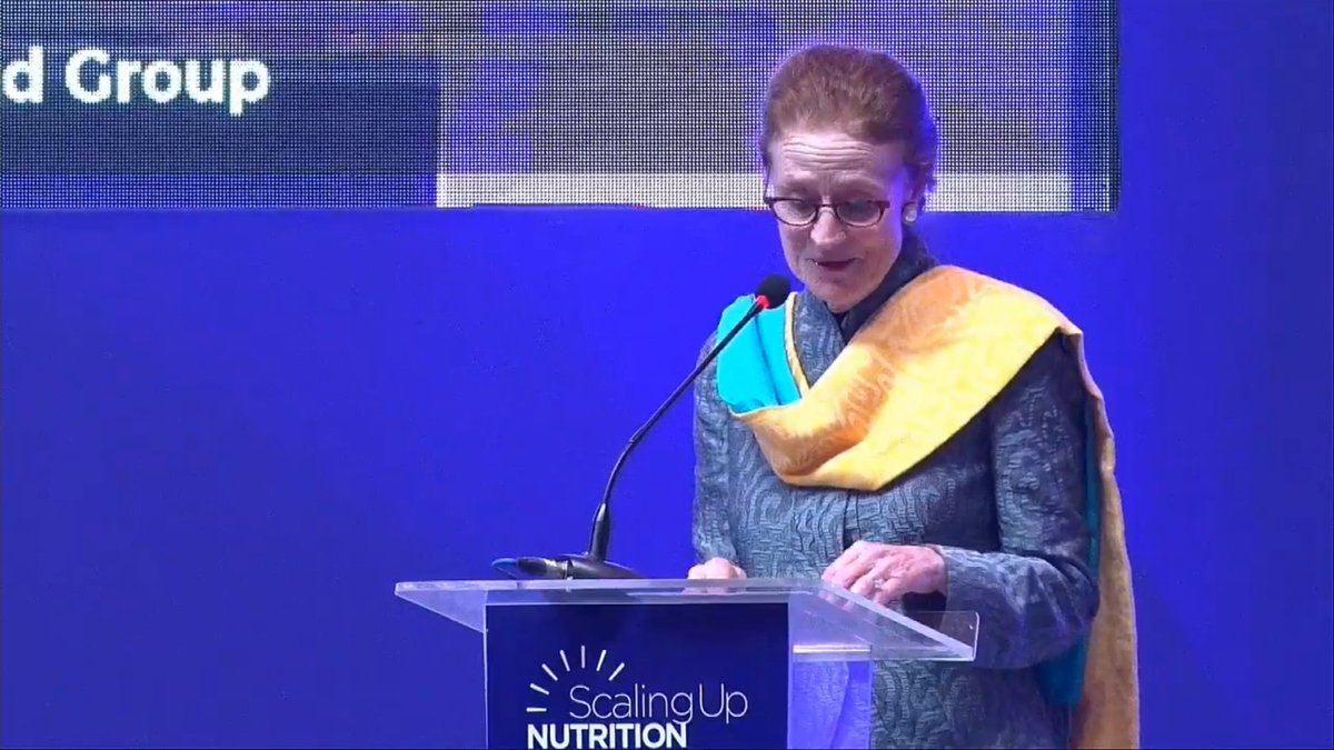 'Nutrition provides the building blocks of healthy bodies, healthy minds, healthy economies, and a healthy planet,' says @unicefchief in the opening ceremony of #SUNGG19. Watch live here: youtube.com/watch?v=VLE-SB…