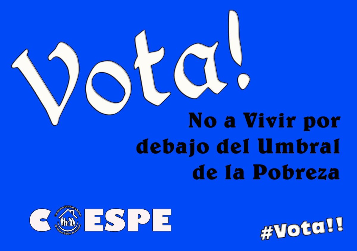 #10NVotaPensionePublicas
Es muy importante y necesario que vayamos todo@s a VOTAR.
Pensemos bien por quien hacerlo, pero es necesario que lo hagamos.
Acude a Votar por