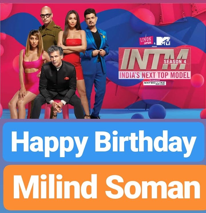 Happy Birthday 
Milind Soman  