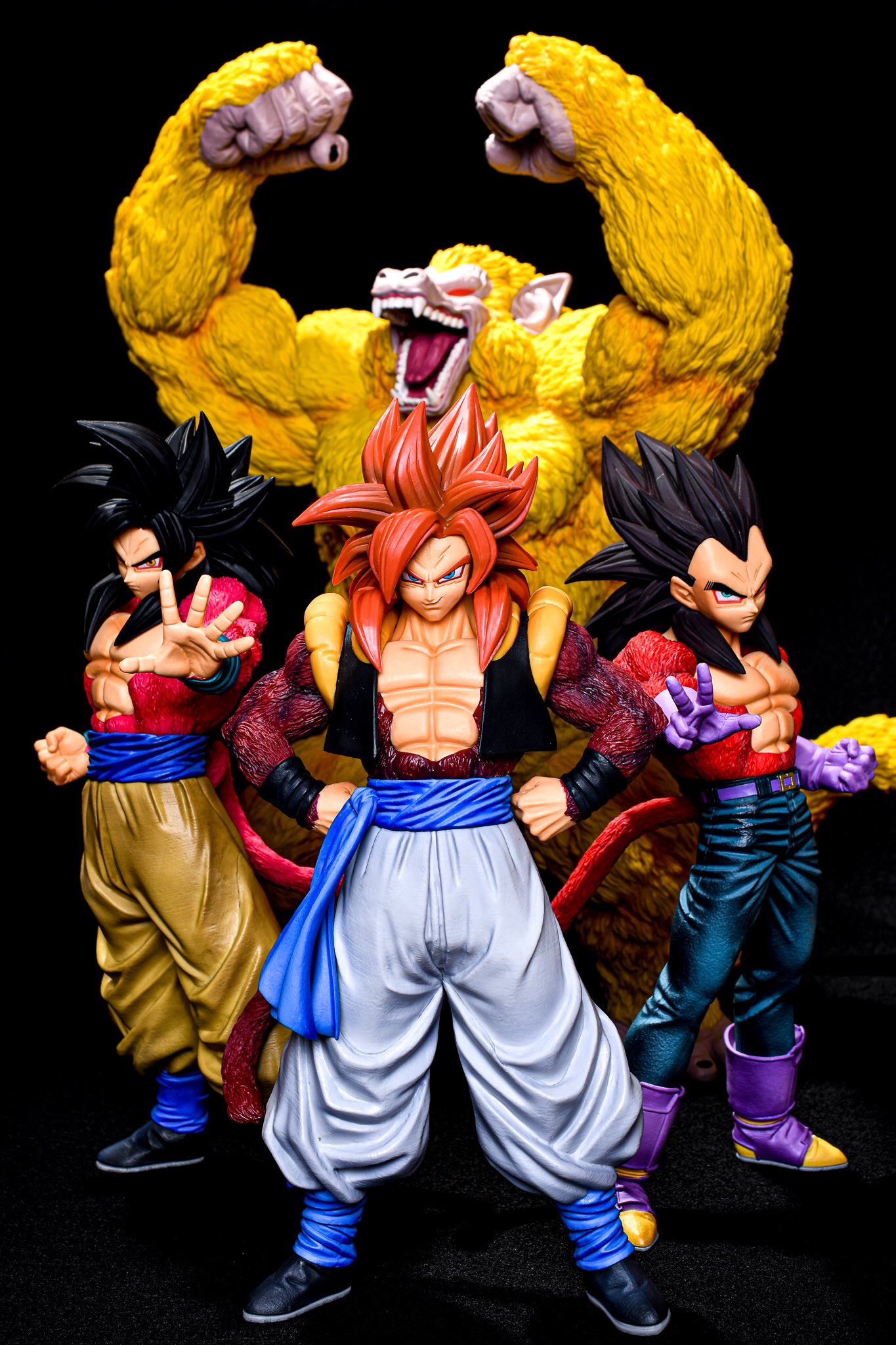 ドラゴンボール 大猿 ベジータ 孫悟空 フィギュア ドラカプ ドラゴンボールフィギュア／大猿 ベジータ vs 悟空／初代