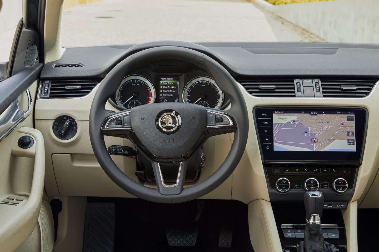 Skoda Octavia 2017 салон