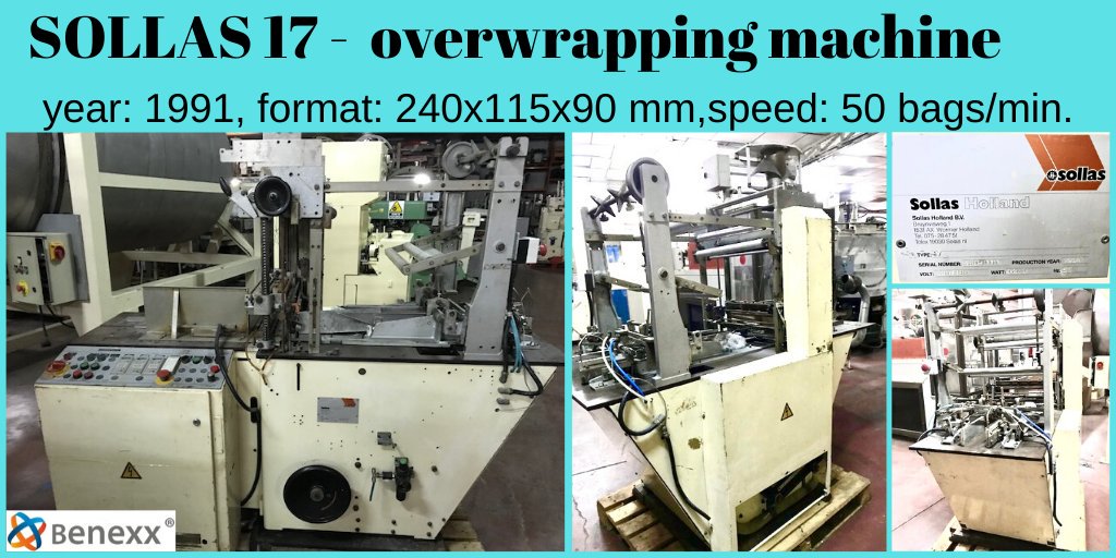 BENEXXmachinery's tweet photo. SOLLAS 17 -  overwrapping machine
#benexx #sollas #overwrapper #overwrappingmachine #teabagmachine https://t.co/I1hBL5gX66