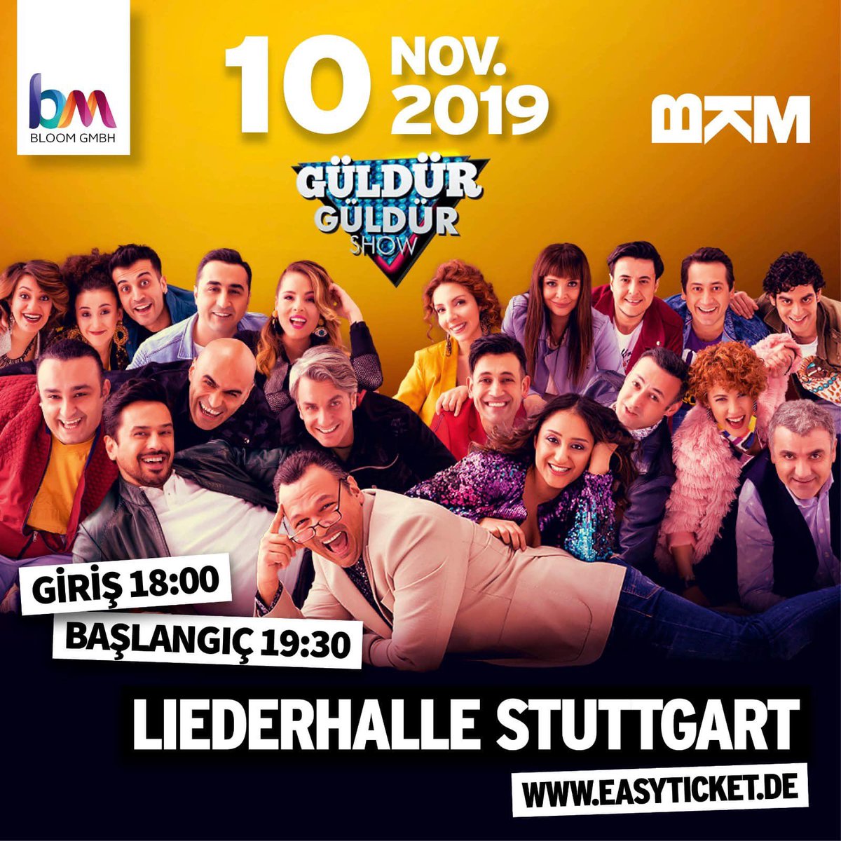 So.10.11.2019 Güldür Güldür Show #Stuttgart Online Ticket: easytickrt.de
