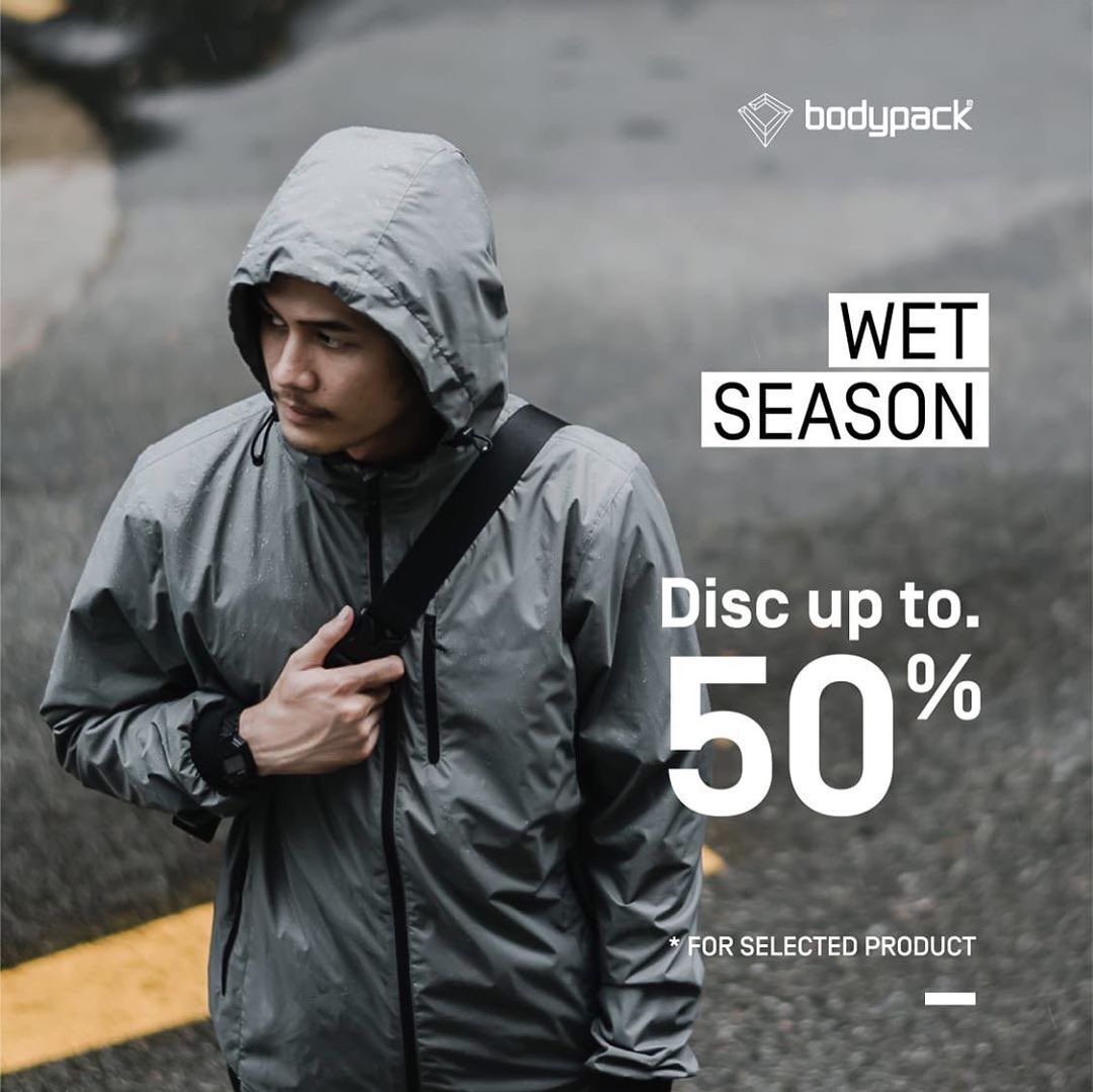 MKGLaPiazza's tweet photo. Kabar baik dari @bodypack.

Discount up to 50% untuk selected item. berlaku untuk setiap pembelian product bodypack di Bodypack Mall Kelapa Gading 2 lantai 2.

Jangan sampai kehabisan!

#BodyPack #BackPack #MKGFashion #MallKelapaGading #SummareconMallKelapaGading #Summarecon https://t.co/EDuZiOomsD