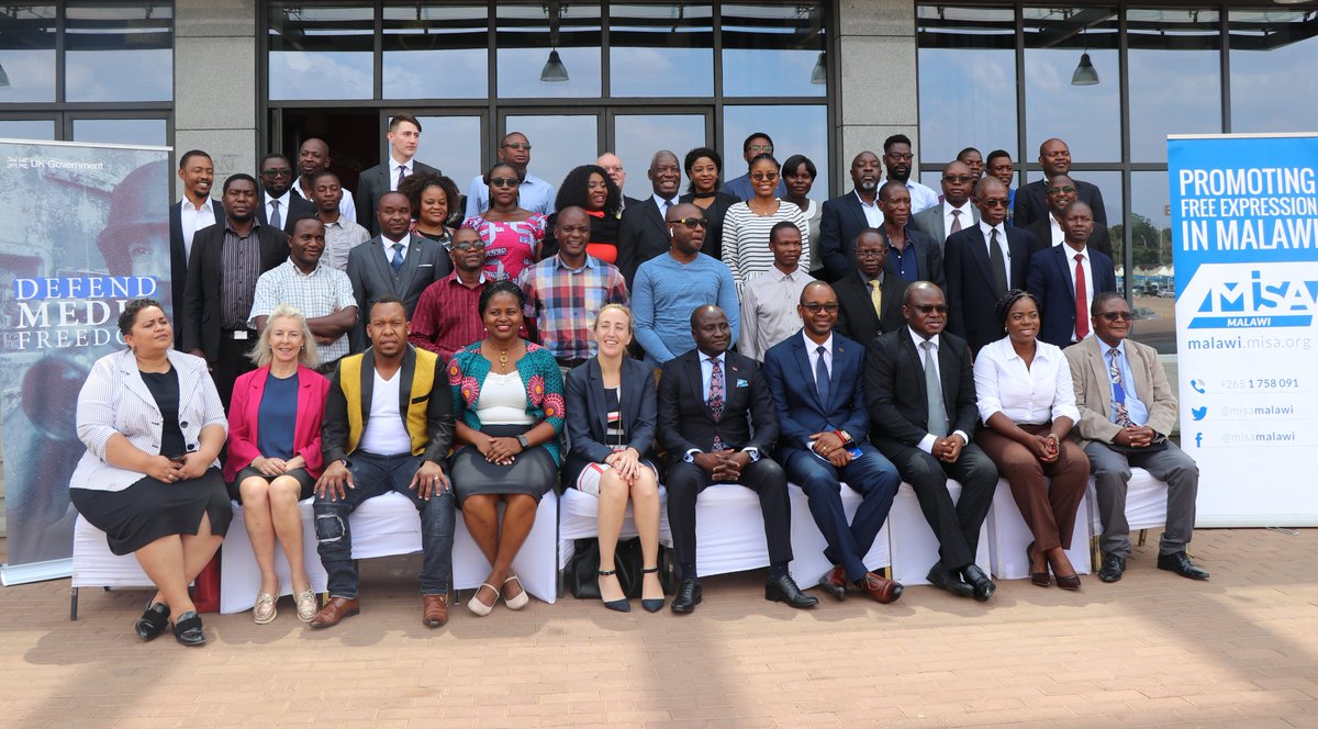 #DefendMediaFreedomandDemocracy Conference just got underway with #Malawi’s minister of information <a href="/MarkBotomani/">Hon.Mark Botomani, MP</a> &amp; the High Commissioner <a href="/HollyTett/">Holly Tett</a> opening the 3-day international indaba.
Delegates to discuss strategies for fostering freedom expression in southern Africa.
