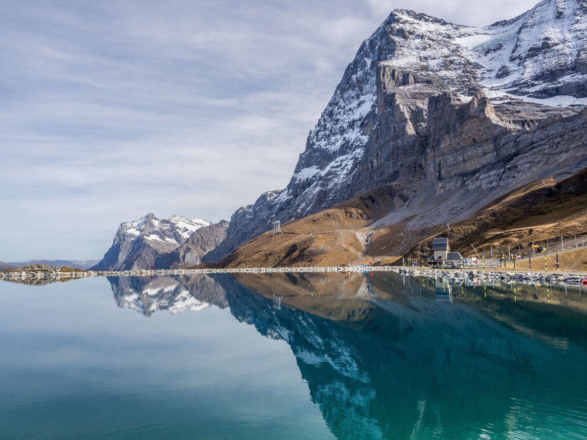 alsnuff_de's tweet photo. Spiegelung im #Fallbodensee unterhalb der Station #Eigergletscher https://t.co/0uqLpu8jaK