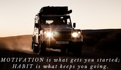 BDVComponents's tweet image. 🗣🚙👀#MondayMotivation: "MOTIVATION is what gets you started; HABIT is what keeps you going." #BDVComponents #VisionX #Superwinch