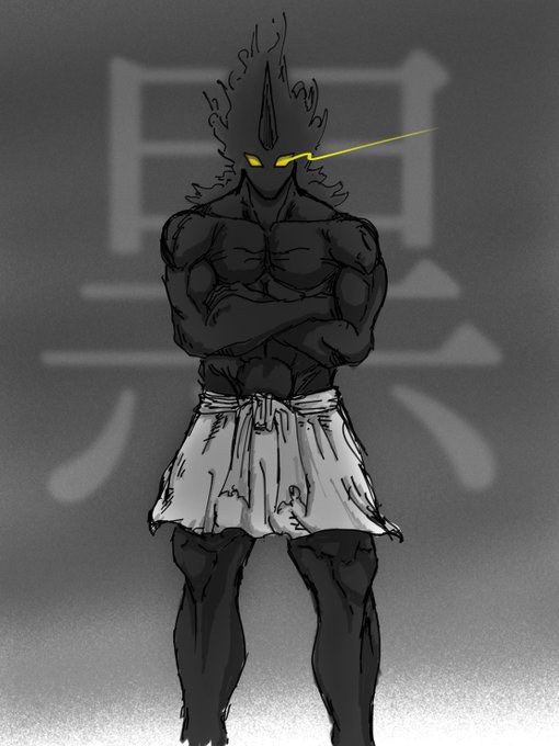 黒鬼のtwitterイラスト検索結果 古い順