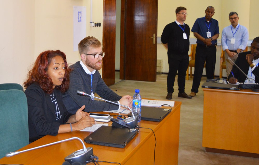 AUC_PAPS's tweet photo. @AU_PSD-#CPEWD and @UNITAR organize joint train/g on ConflictAnalysis & EarlyWarning to familiarize Member States from 7 countries w/ the use of the different data collection & analysis tools to enhance their capacity 4 EarlyWarning & EarlyResponse to conflicts on the Continent https://t.co/48u2gsg8Xv