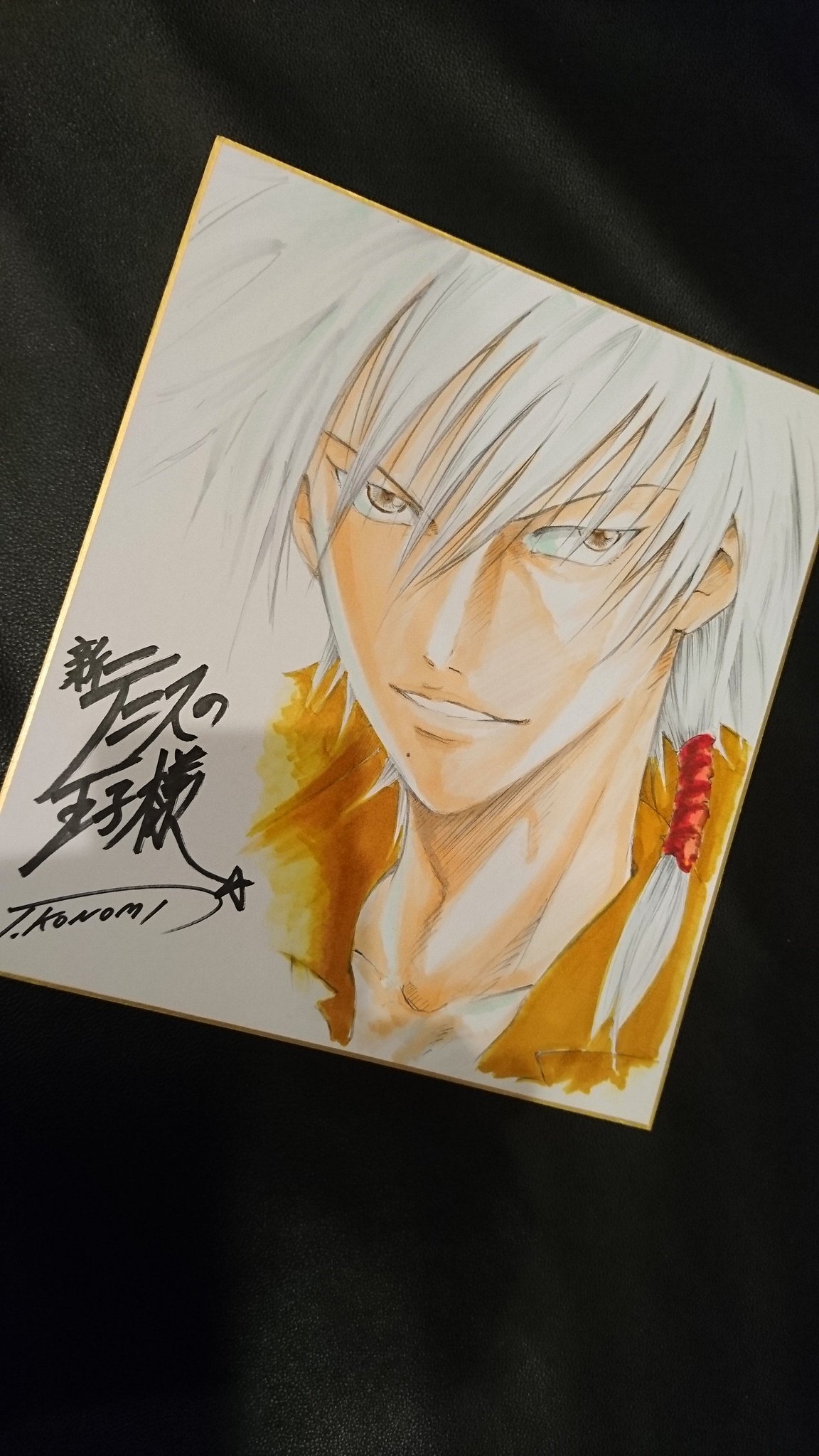 新テニスの王子様 公式 速報 仁王くんファンに朗報です 今年のジャンプフェスタに 新テニスの王子様 は コート上の詐欺師 仁王雅治くんの色紙を描かせて戴きました そう 1月発売の最新28巻は彼が表紙を飾ります そしてさらに ๑ ๑ 新テニスの王子様 公式 速報 仁王くんファンに朗報です 今年のジャンプフェスタに 新テニスの王子様 は コート上の詐欺師 仁王雅治くんの色紙を描かせて戴きました そう 1月発売の最新28巻は彼が表紙を飾ります そしてさらに ๑ ๑
