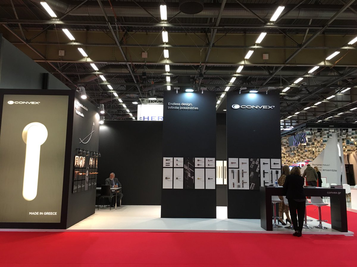 all4_mark's tweet photo. #convex ⁦@Batimat⁩  stand C104 hall 5A- 1ère présence sur ⁦@Batimat⁩  poignées design made in Grèce design handles https://t.co/SZlasdWhjs