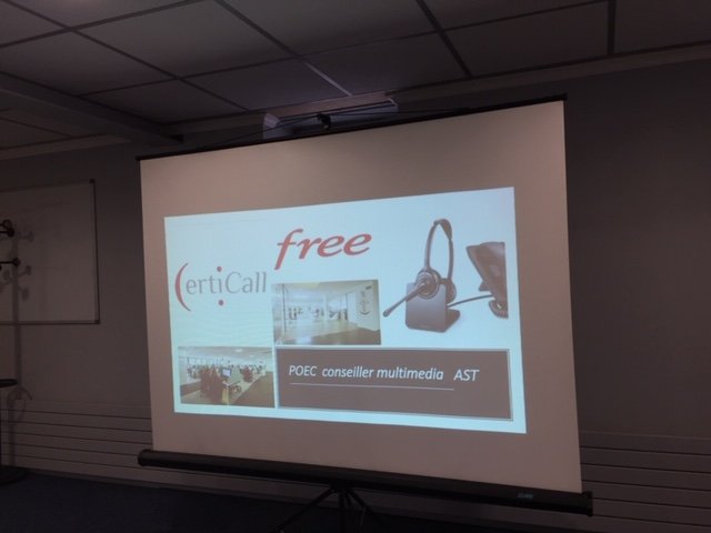 Afdas's tweet photo. [Retour en images]
Démarrage à Marseille de la #POEC #PIC Conseiller #Multimédia pour les futurs salariés de la branche #télécom #CertiCall #Afdas @poleemploi_paca poke @free 
14 stagiaires seront formés par #AJC INGENIERIE https://t.co/KmoGIP6FUz