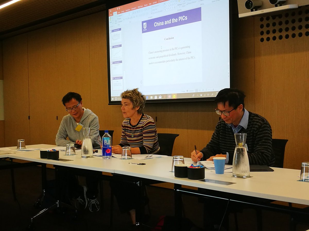 Really enjoyed fantastic talks from @AsiaPacSecurity @CainTess @wtmpacific, Sandra Tarte, Steven Ratuva, Michael O'Keefe, Yu Lei & Rowan Callick and great discussions from audience & panelists. Thanks @Deakin_ADI & School of Humanities & Social Sciences for the wonderful support!