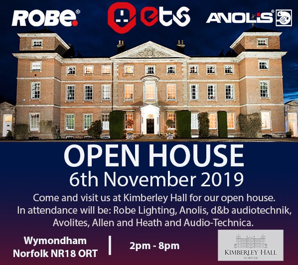 There's only 2 days until Anolis co-hosts an Open House with <a href="/ETSWymondham/">ETS Wymondham</a> at <a href="/Kimberleyvenue/">Kimberley Hall</a> on Wednesday 6th November between 2pm - 8pm! 

Sign-up for free now! lnkd.in/dpXWGQZ

Our latest LED fixtures are lighting the front facade of 16th century hall. #AnolisLighting