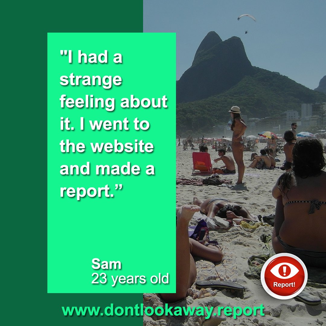 At this year's #WTMLDN we're raising awareness about the ways to prevent the sexual exploitation of children in travel and tourism and how the dontlookaway.report platform can help. <a href="/WTM_London/">World Travel Market (WTM) London</a> @thecodeorg <a href="/WTTC/">WTTC</a> @my_CWT <a href="/TUIGroup/">TUI Group</a>
<a href="/garapesnna10/">GARA</a>