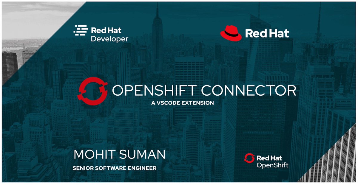 We've released a new version of OpenShift Connector, a VSCode extension. Focus on higher-level abstractions and drill down deeper to get to the #OpenShift and #Kubernetes resources that make up applications directly from #VSCode. red.ht/331mrtW