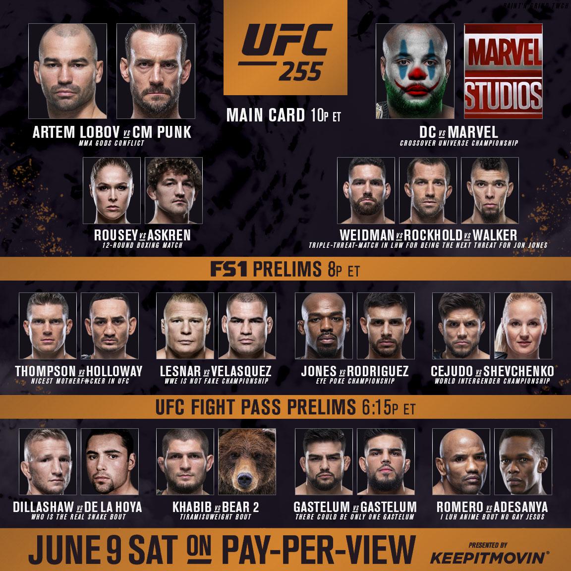 WarPixie666's tweet image. I'd happily pay BT Sport to watch this amazing PPV. #UFC244 has nothing on this! This is the most stacked event in ufc history. 💪