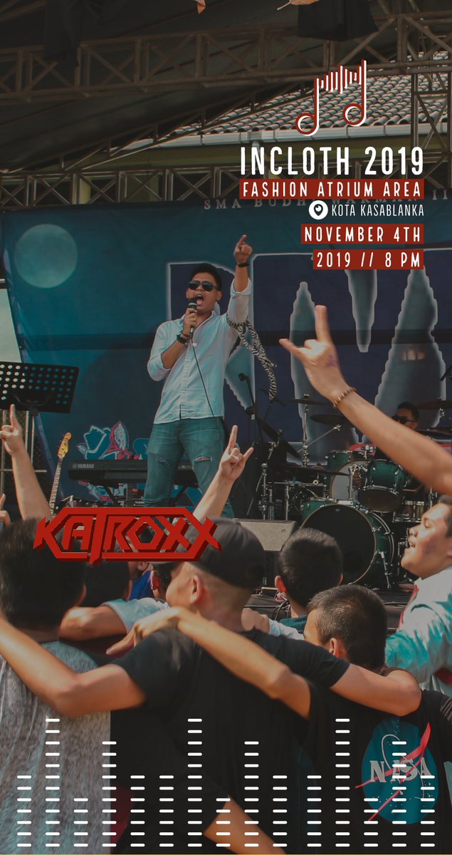 YASSS, TODAY IS THE DAY

SEE YA!

#incloth2019 #kotakasablanka #kokas #Katroxx #HeavyMetal #HardRock