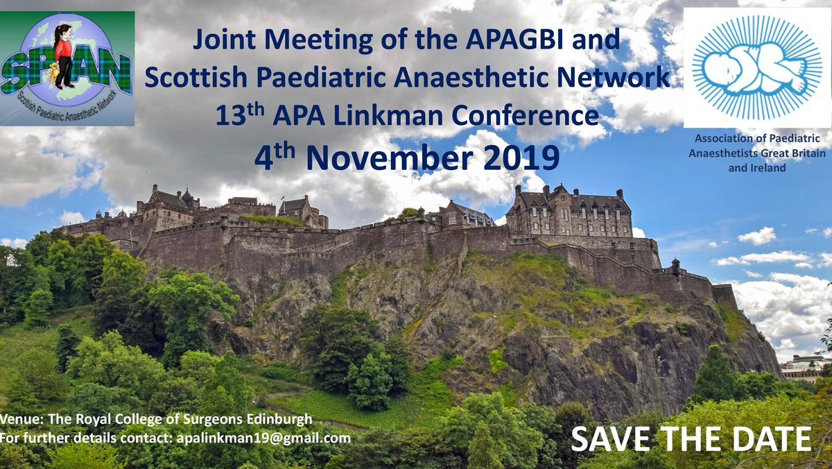 Excellent use of technology by @ScottishNetwork and @APAGBI allowing online streaming of their #APALSPAN19 meeting from @RCSEd to reduce travel emissions as well as reaching a larger audience!

#Sustainability #GreenAnaesthesia🌻