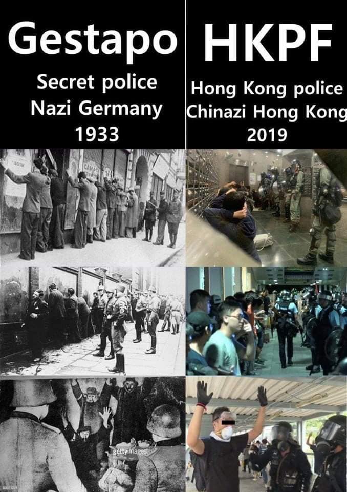 Crabshunter's tweet photo. #hongkong govern't claim the protesters too violence. However, the most violence actions are from #stateterrorists who pro #CCP and #HKPolice. https://t.co/ihX0DhNx3z