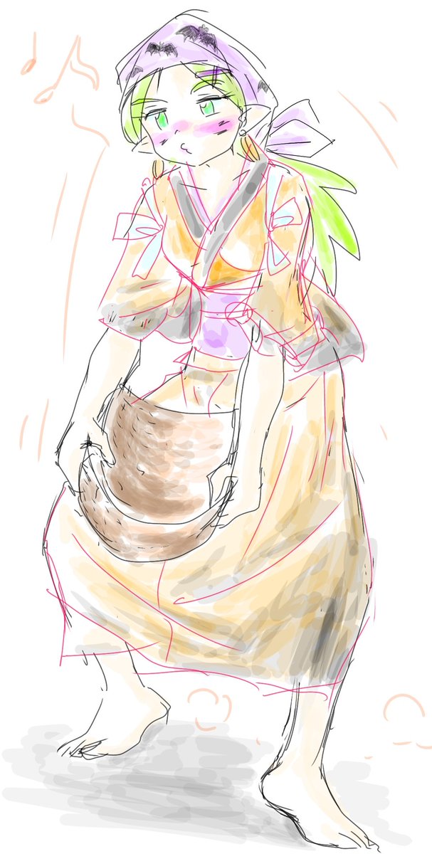 どじょうすくいのtwitterイラスト検索結果