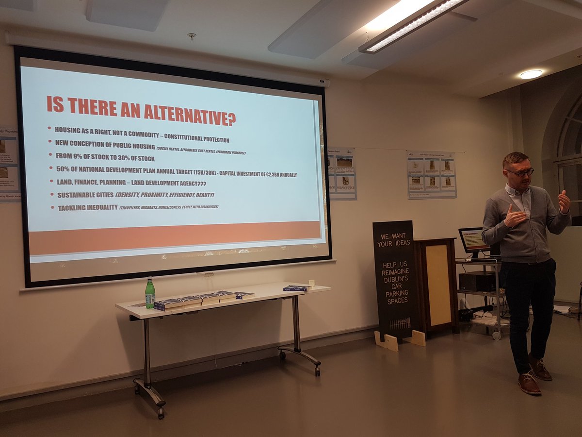 TUDublinEnvPlan's tweet image. There is an alternative, says @EOBroin , and a prerequisite is great urban planning and really good urban design. #planningweek @DSA_TUDublin @TUDublinEPS