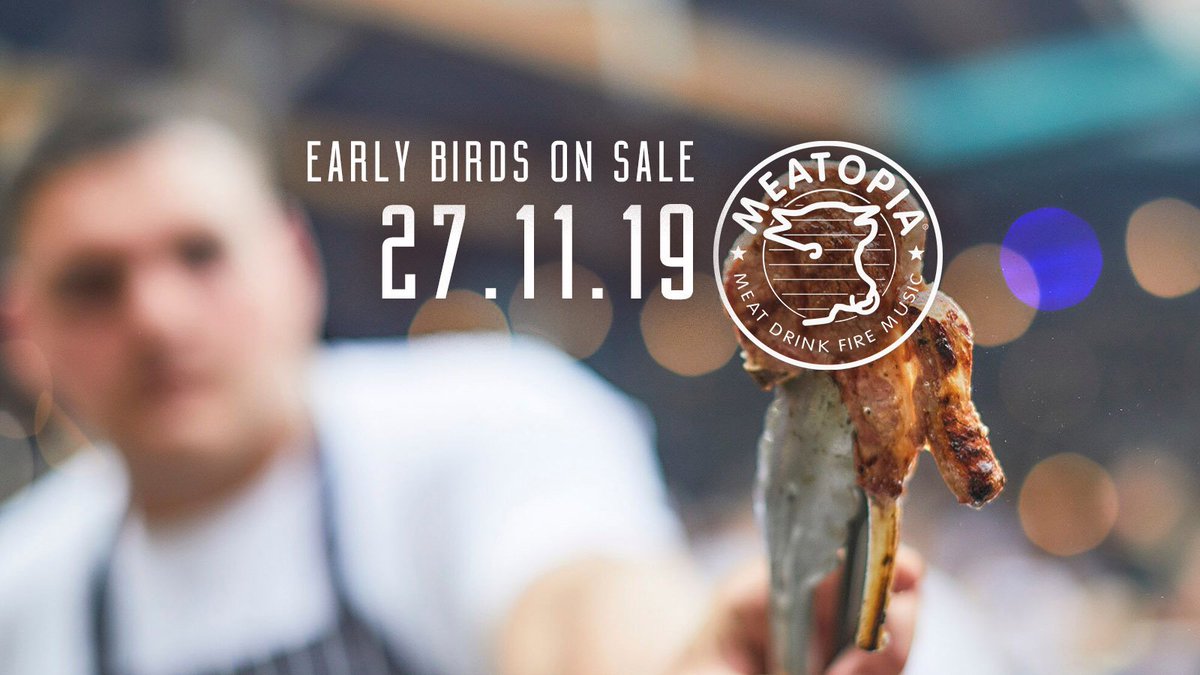 Every year, we’re plagued by messages from disappointed fans who missed out on Early Bird tickets. Only a limited number are available, and when they’re gone, they’re gone. Make sure you get yours: they go on sale at meatopia.co.uk on 27.11.19
#Meatopia2020