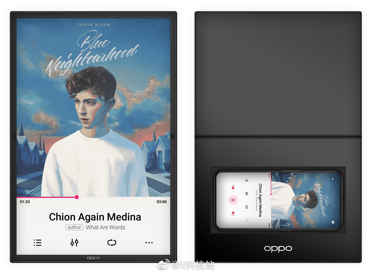techylogy's tweet photo. #oppo #opporeno2 #foldablephone #foldabletablet
Oppo Foldable Table With Smartphone Patents.. https://t.co/iW6CXJfzwn