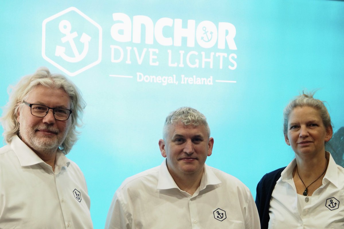 Ook dit jaar neemt Anchor Dive Lights (Ierland) weer deel aan Duikvaker. Dit jaar vertegenwoordigt door Marjolein van Laere en Frans de Pater van Anchor Diving B.V. 
#Duikvaker #Scuba #Scubadiving #Duikbeurs
