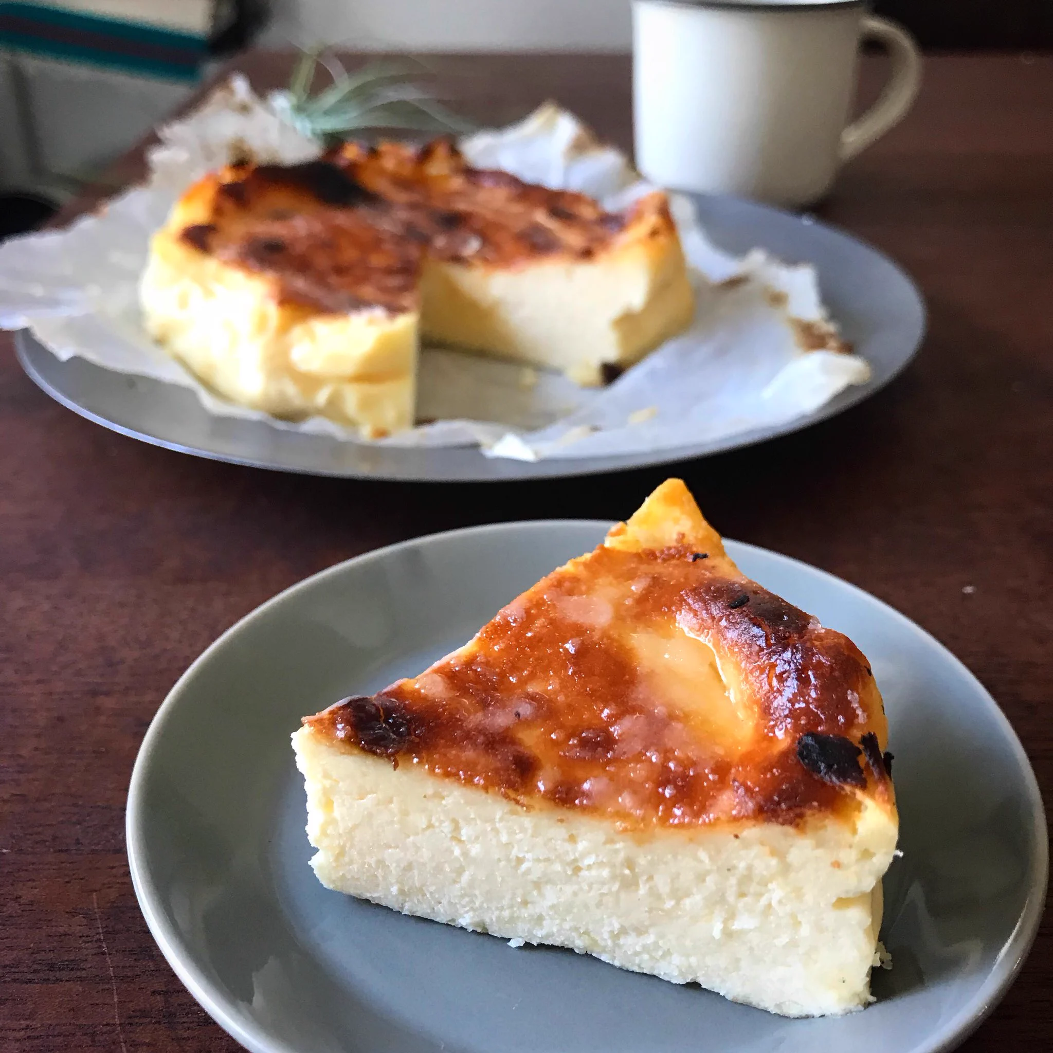 最高の自信作！バスク風チーズケーキをレンジ&トースターで作っちゃおう！！