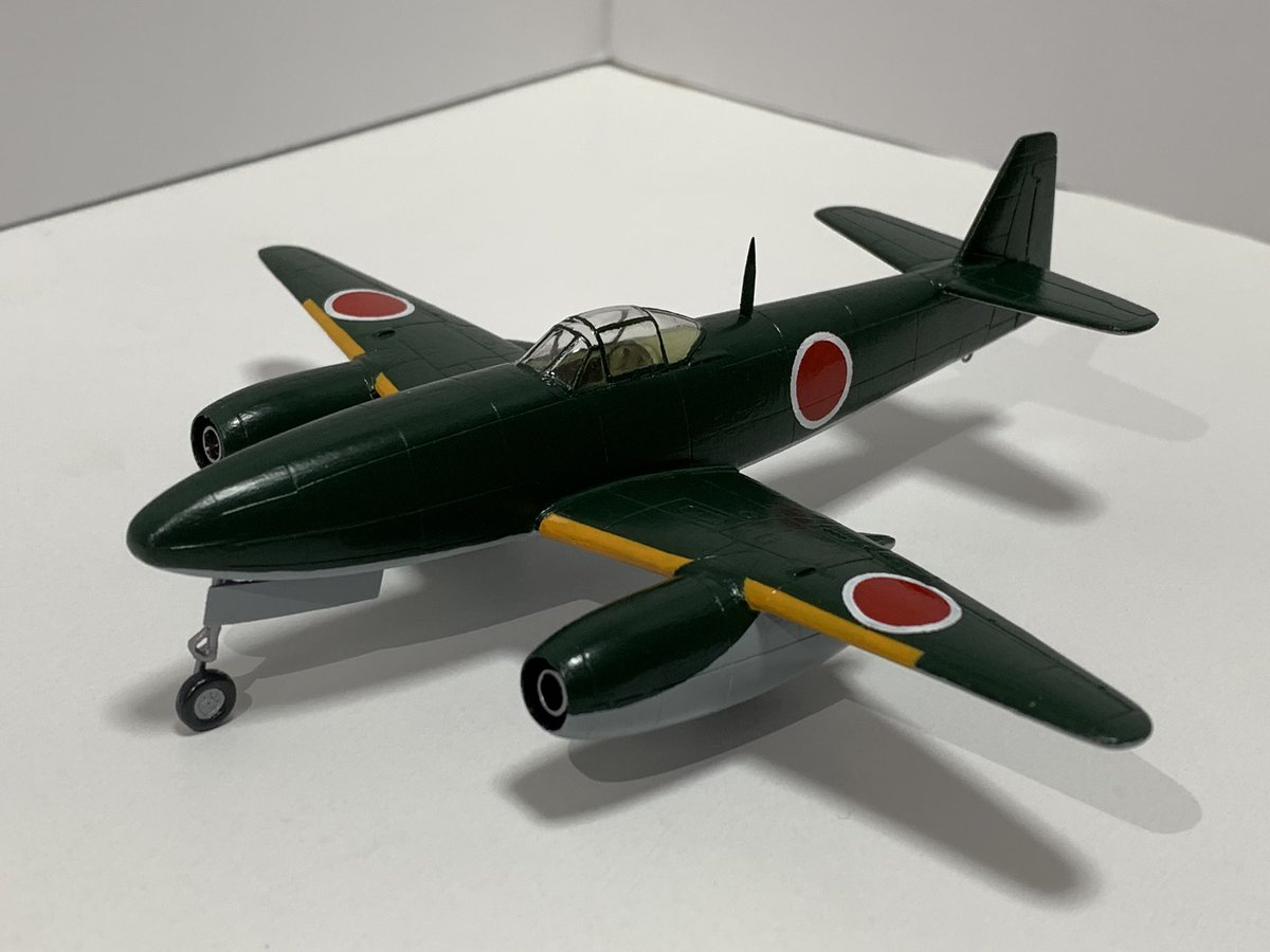 ク3501提督 Azモデル 1 72 橘花 完成しました 旧日本軍がドイツのme262を参考に作り上げたジェット機です 実機はテスト中に終戦を迎え 活躍の場はありませんでした キットは海外製のもの特有の全然組みやすくない方のやつでした ク3501提督 Azモデル 1 72 橘花 完成しました 旧日本軍がドイツのme262を参考に作り上げたジェット機です 実機はテスト中に終戦を迎え 活躍の場はありませんでした キットは海外製のもの特有の全然組みやすくない方のやつでした