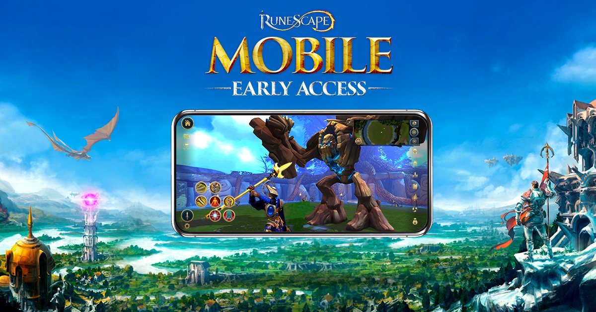 📲 #RSMobile Early Access - The time has come to adventure anywhere. All members with a compatible Android device can now access to RuneScape on mobile!

Download RSMobile Early Access: rs.game/PlayRSMobile
