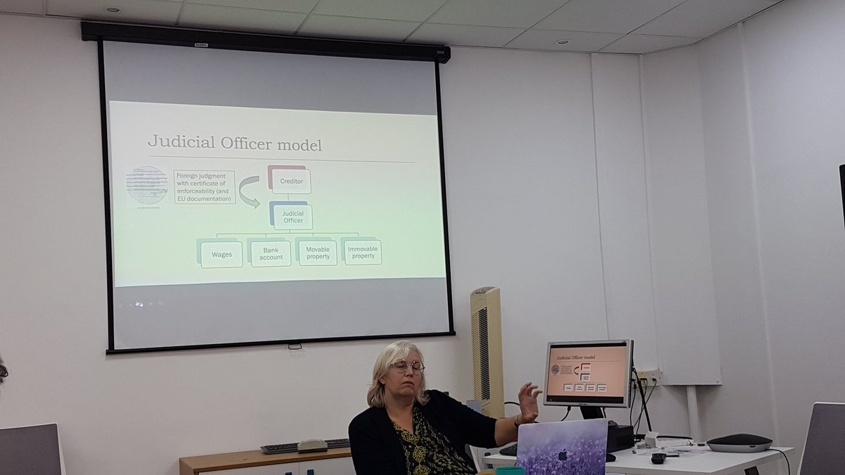 aglawfoodie's tweet image. Next up is @WAKennett on the importance and problems of #enforceability of EU judgements on civil matters. 
@euenforcement