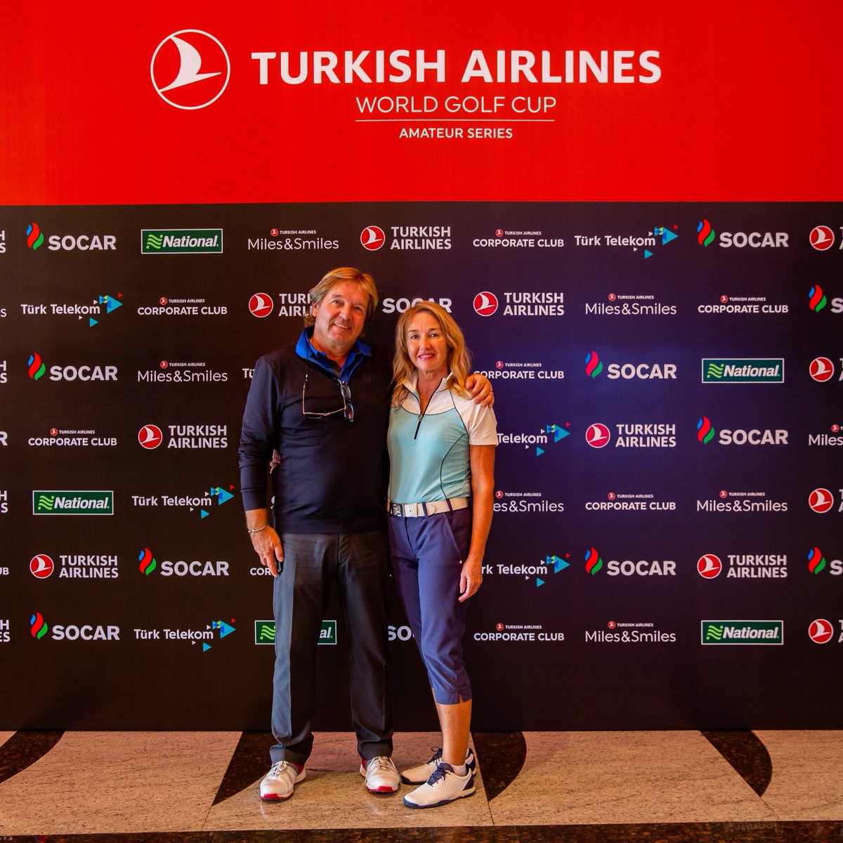 It’s fantastic to be reunited with all our Turkish Airlines World Golf Cup qualifiers! 👋 #TAWGC #SOCAR #TurkTelekom
