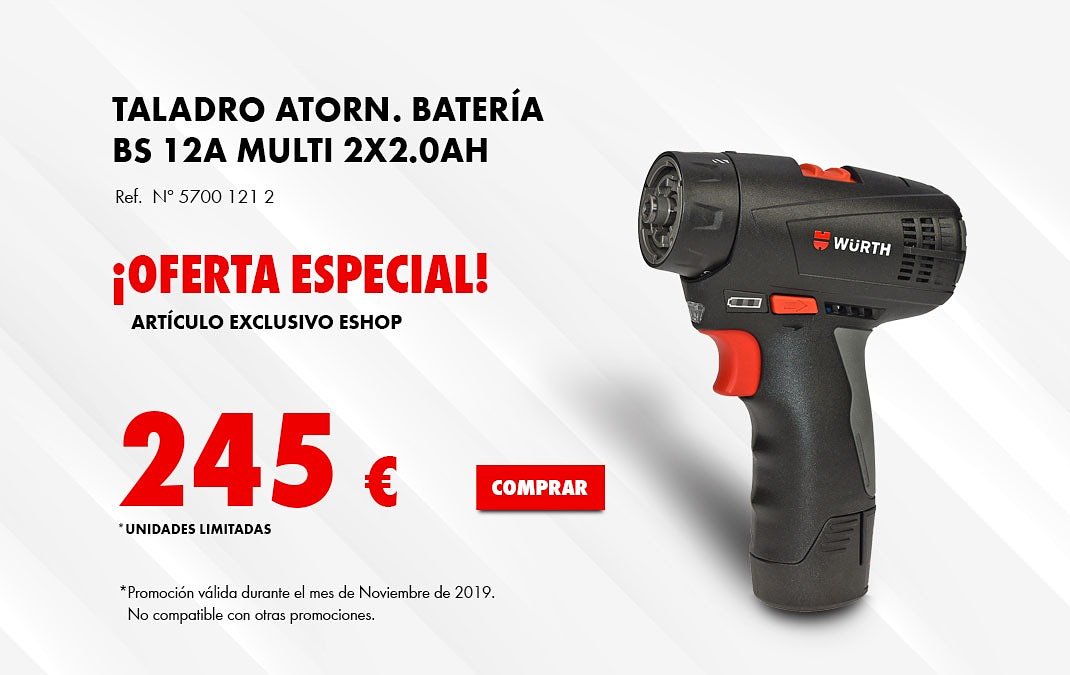 Würth Canarias - 🛒Durante esta semana o hasta fin de existencias tenemos  una oferta EXCLUSIVA ONLINE “Pistola Silicona a Batería, por tan solo 349  €. No la dejes escapar.