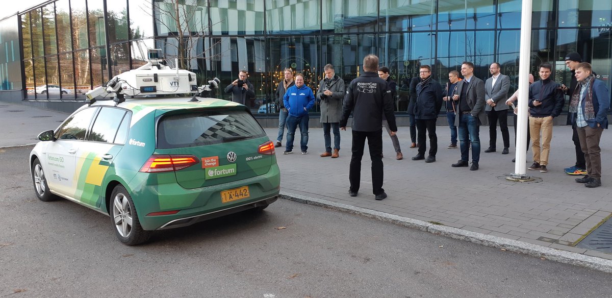 Fortum GO is ready for the autonomous driving demonstration by <a href="/Fortum/">Fortum Global</a> <a href="/VTTFinland/">VTT</a> <a href="/FleetonomyAi/">Fleetonomy.ai</a>