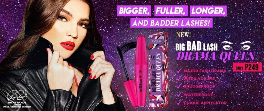 GabSruth's tweet photo. Drama Queen MASCARA by M&co cosmetics now available for only 249.
👉Major lash drama
👉xtra volume
👉smudgeproof
👉waterproof
👉unique applicator
OPEN FOR RESELLERS/DISTRIBUTOR.
Dm me for details/orders
#vantage #mcocosmetics #onlinebusiness #ginoroque #kiano #roquesisters https://t.co/H9kaqmNB0J