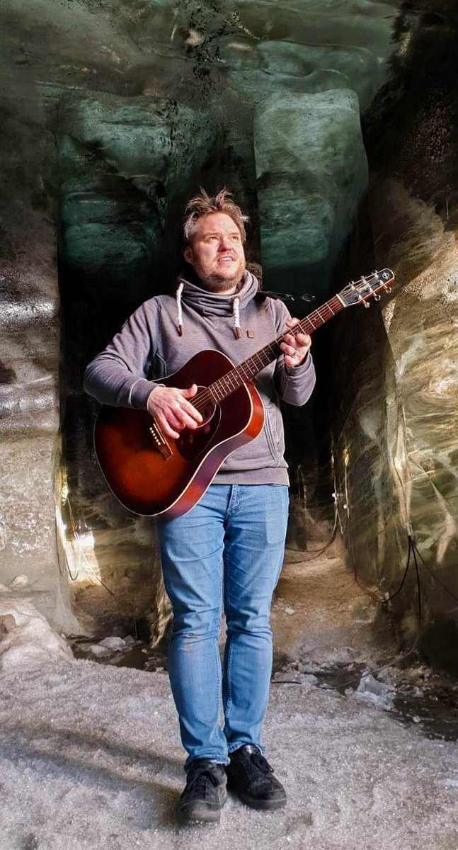 Following on from our last post, a #specialsurprise was awaiting the group after receiving a bucket load of #adrenaline from snowmobiles. 

With the #glaciers beginning to reveal themselves through the sn; musicians flock to make the experience that much more #beautiful #iceland