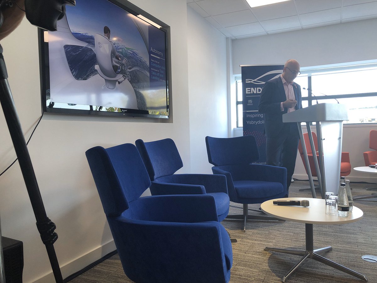 Attending <a href="/Airbus_Endeavr/">Endeavr Wales</a> event to celebrate the successful <a href="/WelshGovernment/">Welsh Government</a> <a href="/Airbus/">Airbus</a> and <a href="/cardiffuni/">Cardiff University</a> partnership. Dr Mark Bentall gives an overview of future technology challenges for Airbus.