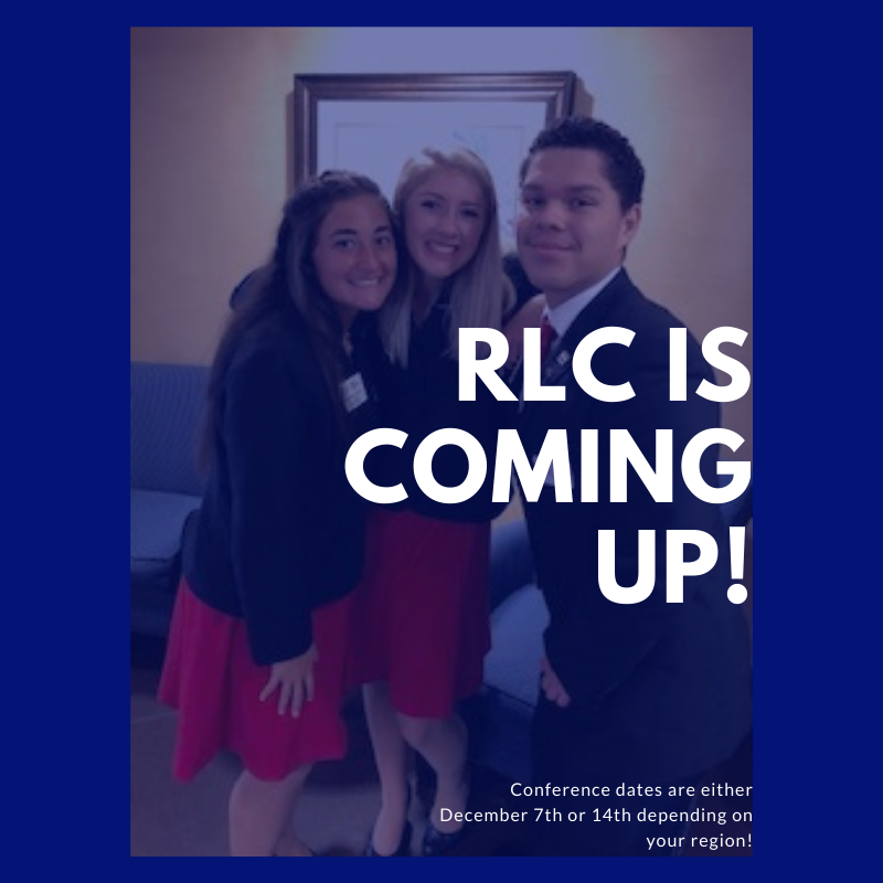 Hope your fall breaks were fun and enjoyable! Now it’s time to get back into gear for the next conference: RLC! #INBPA