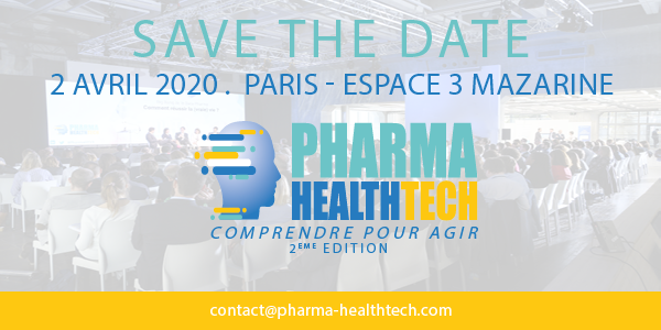 PharmaHT21's tweet photo. SAVE THE DATE - 02 avril 2020
L'évènement Pharma HealthTech revient pour une nouvelle édition !
Evènement co-organisé par @Pharmaceutiques et @TechToMed #PharmaHT #PharmaHT20 https://t.co/tzNHELZ83D